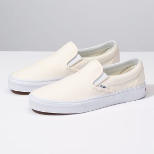 Vans Bayan Kaykay Ayakkabısı Slip-On Beyaz | 13587-916